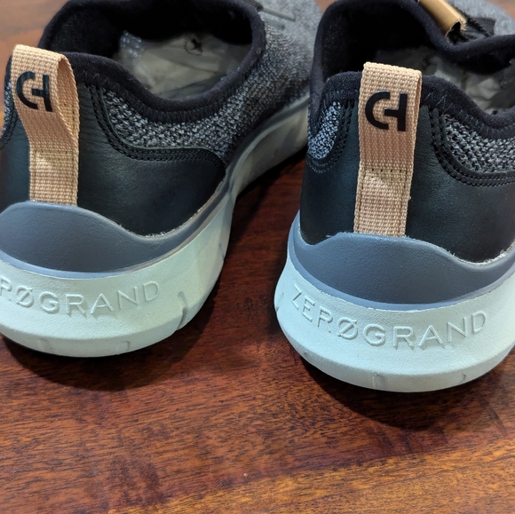 Cole Haan Mens Size 9 Zerogrand Stitchlite Sneaker Black/Quiet Shade C35960 - Picture 8 of 9